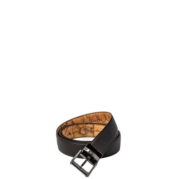 Alviero Martini Prima Classe Brown Leather Regular Men's Belt